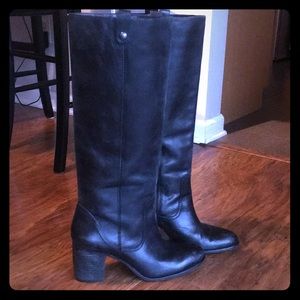 Vince Camino Black Leather Boots